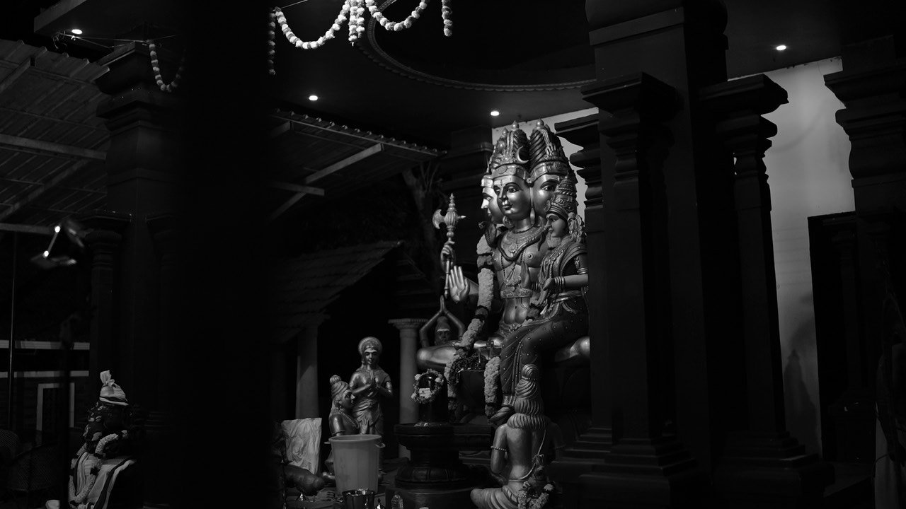 Traditional yoga asana demonstration